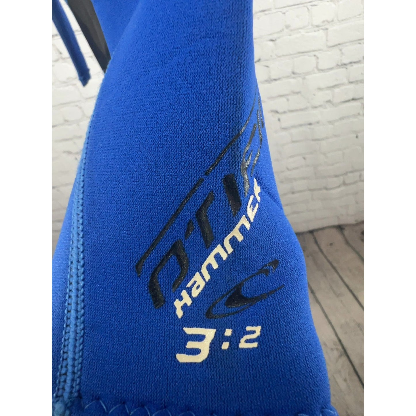 O'Neill Hammer Blue Black 3/2 Ultraflex Back Zip Full Body Wetsuit MT
