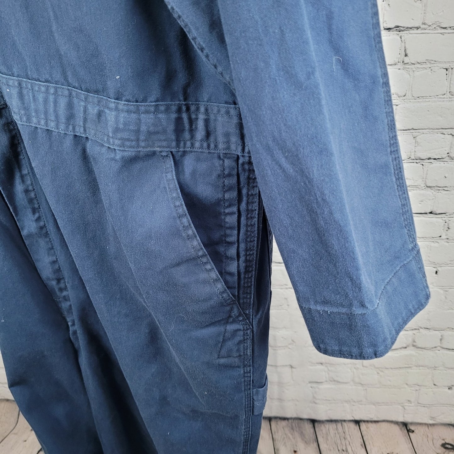 C.E. Schmidt Workwear Navy Canvas Uniform Long Sleeve Utility Coveralls 2XTL