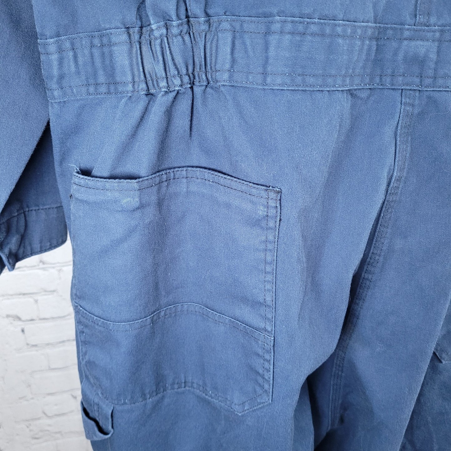 C.E. Schmidt Workwear Navy Canvas Uniform Long Sleeve Utility Coveralls 2XTL