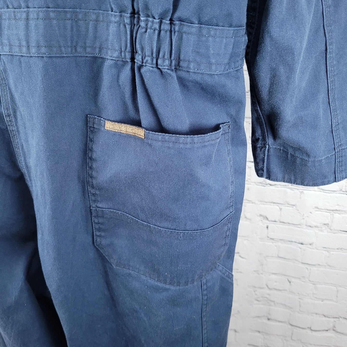 C.E. Schmidt Workwear Navy Canvas Uniform Long Sleeve Utility Coveralls 2XTL
