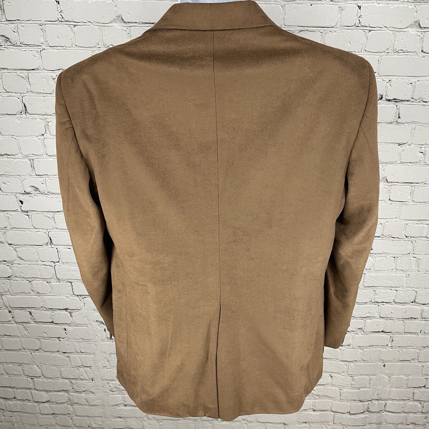 VTG William F Farah Brown 2 Button Vented Blazer Sport Coat USA Made Size 42R