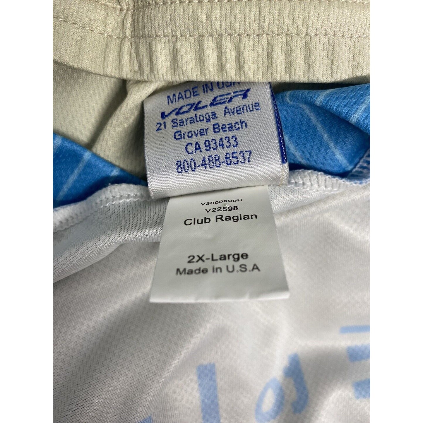 Voler Club Raglan Multicolor Texas Mamma Jamma 2009 Cycling Jersey Unisex 2XL