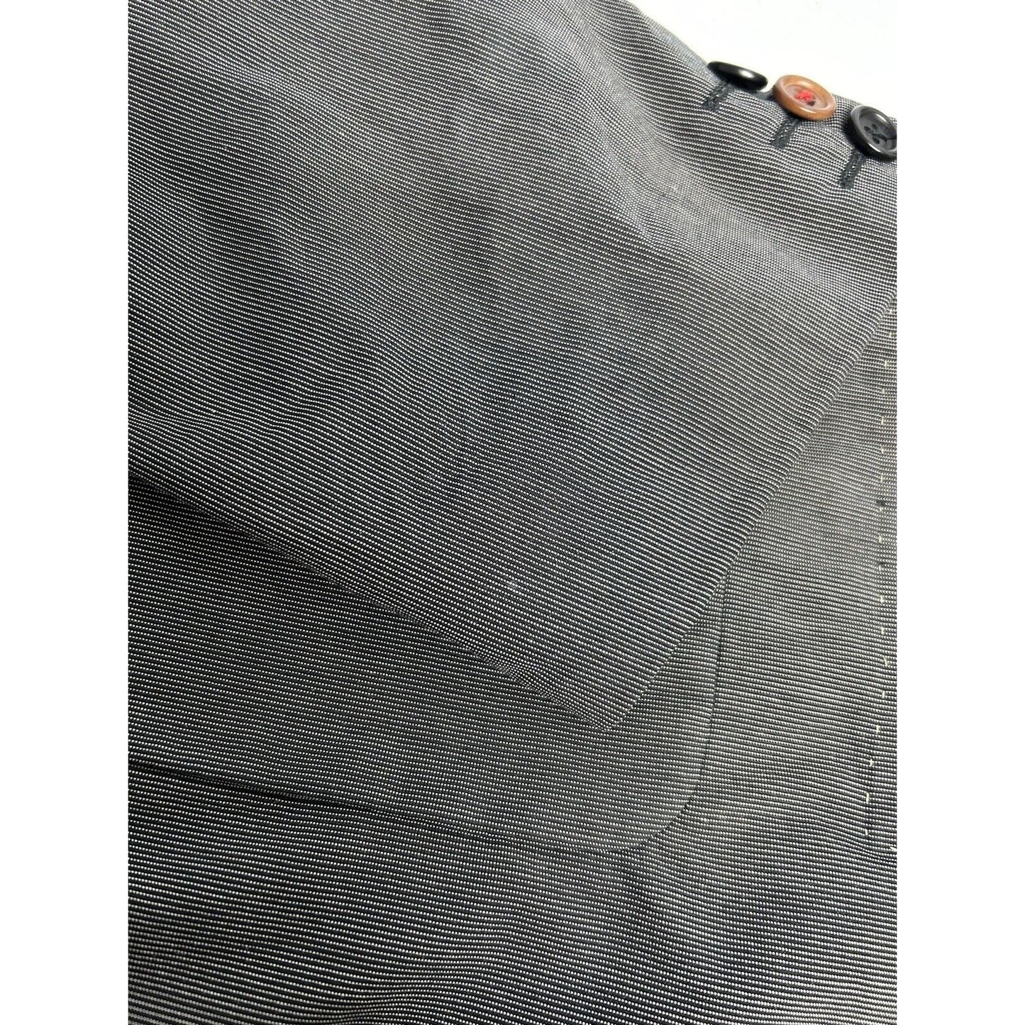 PS Paul Smith Gents Jacket Patch Black White Cotton Blend Blazer Jacket Men’s 42