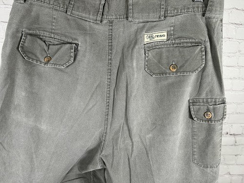 VTG TAG Safari Travel Clothing High Rise Zip Off Leg Women’s Cargo Pants (32x31)