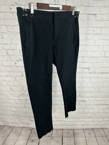 Lauren Ralph Lauren Black Label Black Mid Rise Capri Pants Petite 12P (34x22)