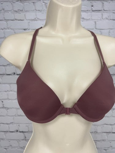 Victoria's Secret PINK Wear Everywhere Push Up Front Close Racerback Bra 34B