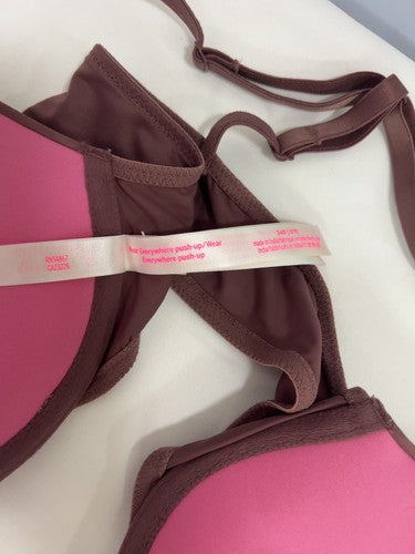 Victoria's Secret PINK Wear Everywhere Push Up Front Close Racerback Bra 34B