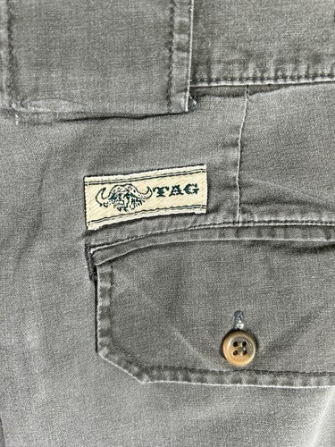VTG TAG Safari Travel Clothing High Rise Zip Off Leg Women’s Cargo Pants (32x31)