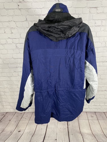 Boulder Gear Blue Gray Tuck Away Hood Thinsulate XO Ski Jacket Women’s Size 10