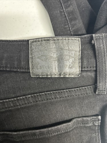Levis 720 High Rise Super Skinny Black Stretch Denim Jeans Women’s 27 (27 x 27)