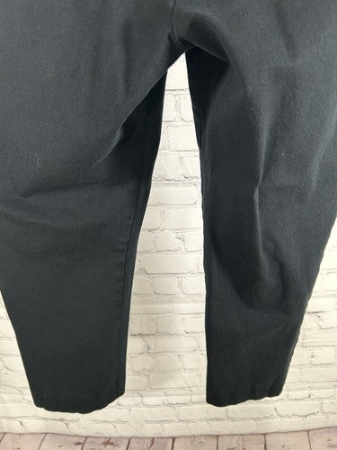 Lauren Ralph Lauren Black Label Black Mid Rise Capri Pants Petite 12P (34x22)