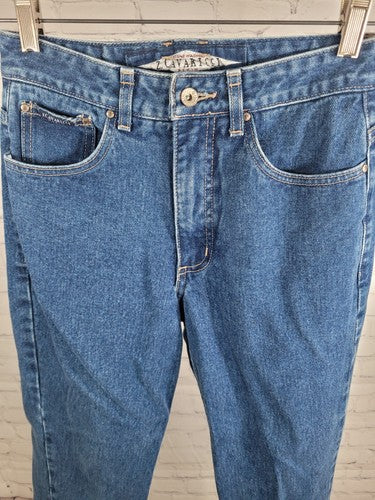 VTG Z. Cavaricci Denim Blue High Waisted Tapered Jeans Women’s Size 27 (26X32)