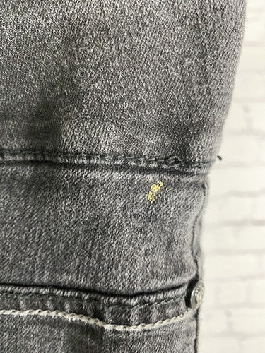 WATCH LA JEANS Black Mid Rise Black 3 Button Stretch Skinny Womens 9