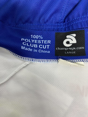 Exel Champ-Sys Pelotonia Multicolored Bike Riding Cycling Half Zip Shirt L