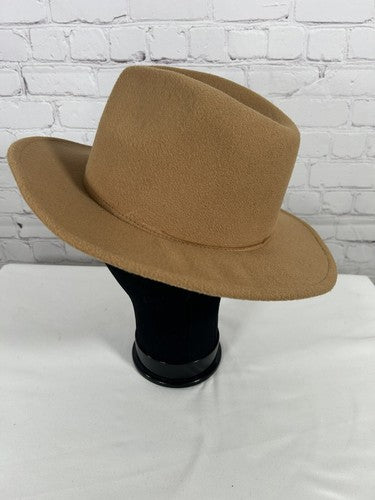 NWT Lulu’s Camel Brown Vendor Style Fedora One Size