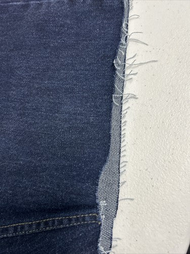 Levi’s 557 Lower Rise Loose Fit Dark Wash Denim Cut Off Shorts Women’s 14 33x10