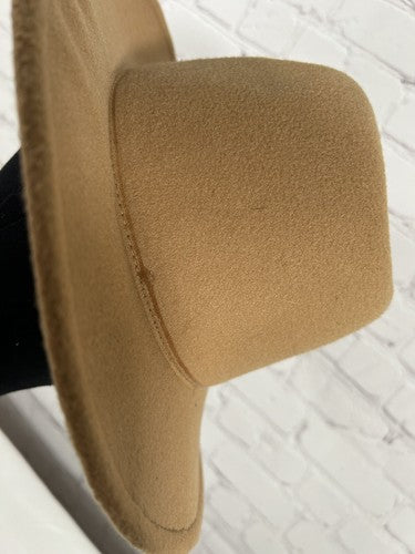 NWT Lulu’s Camel Brown Vendor Style Fedora One Size