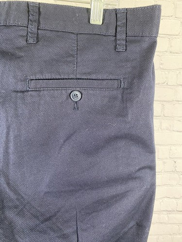 NWT LC Waikiki Blue Normal Kalip Regular Fit Bermuda Long Shorts Size 34 (36x18)