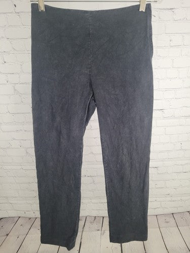 Our Legacy Black Velo Trouser Washed Black Moleskin Ankle Pans Size US S (27x30)