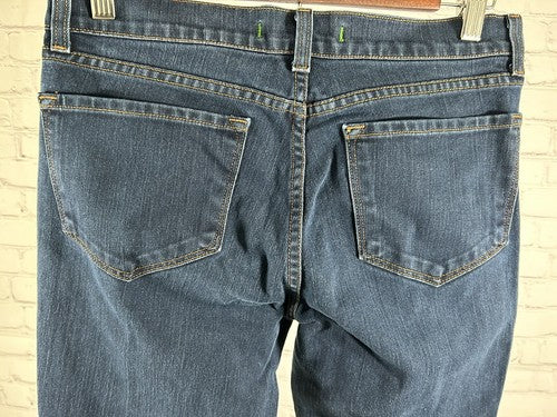 J Brand Straight Leg Mid Rise Dark Wash Denim Women’s Jeans 27 (30 x 30)