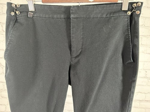 Lauren Ralph Lauren Black Label Black Mid Rise Capri Pants Petite 12P (34x22)