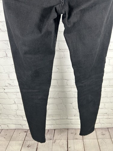 Levis 720 High Rise Super Skinny Black Stretch Denim Jeans Women’s 27 (27 x 27)