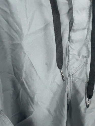Quiksilver Gray Cargo Pocket Lace Up Board Shorts Swim Trunks (40x10.5)