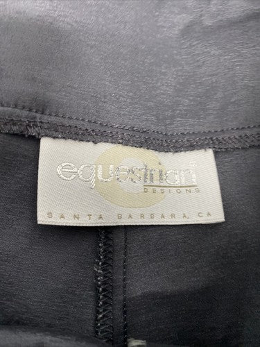 VTG Equestrian Designs Santa Barbara Grey Lightweight Riding Pants L (33x31)