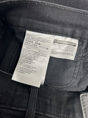 Levis 720 High Rise Super Skinny Black Stretch Denim Jeans Women’s 27 (27 x 27)