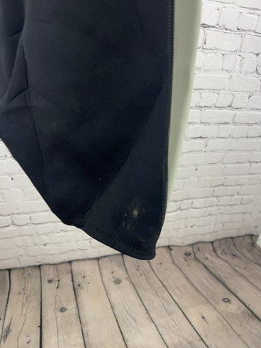 OTE On The Edge Black Gray Sage Short Sleeve Back Zip Shorty Spring Wetsuit M
