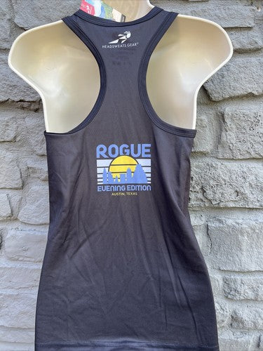 NWT Headsweats Gear Women’s Small Racerback Performance Tee Rough Nation Austin