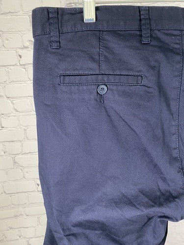 NWT LC Waikiki Blue Normal Kalip Regular Fit Bermuda Long Shorts Size 34 (36x18)