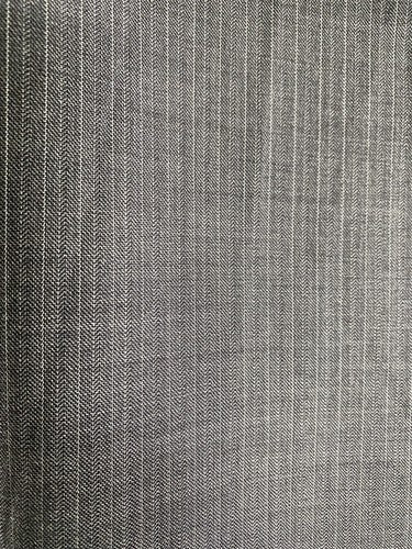 Marc Anthony Dark Gray Wool Pinstripe 2 Button Blazer Jacket 44L *Small Tear