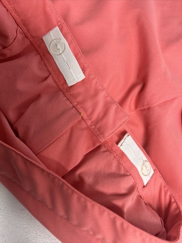 Greg Norman Perfect Fit Pink Adjustable Waist Women's Golf Skirt Skort Size 16