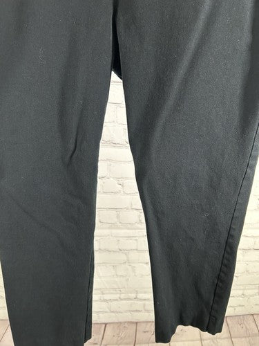Lauren Ralph Lauren Black Label Black Mid Rise Capri Pants Petite 12P (34x22)