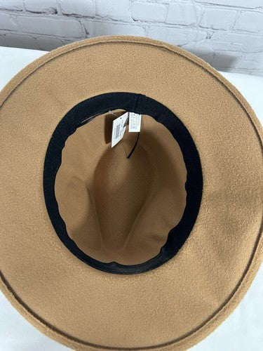 NWT Lulu’s Camel Brown Vendor Style Fedora One Size