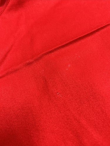 VTG Votre Nom Red Tapered High Rise Trousers Pants France Size 8 (27x24.5)