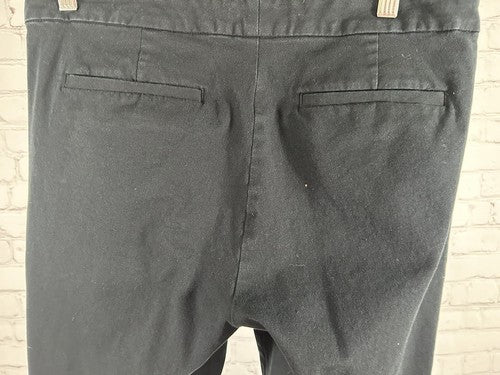 Lauren Ralph Lauren Black Label Black Mid Rise Capri Pants Petite 12P (34x22)