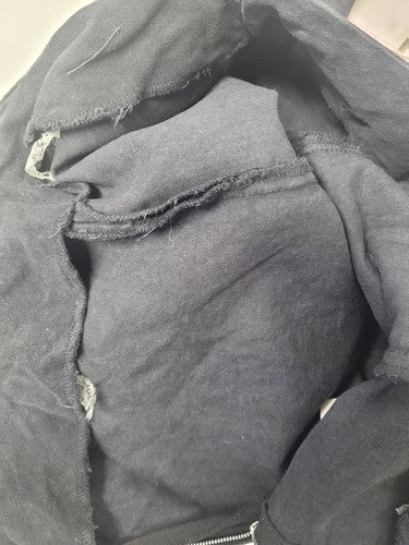 Our Legacy Black Velo Trouser Washed Black Moleskin Ankle Pans Size US S (27x30)