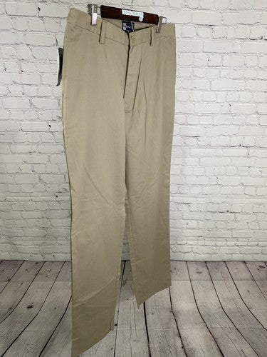 NWT Blue Generation Tan Concealed Expandable Waist Classic Chino Pants (34x36.5)