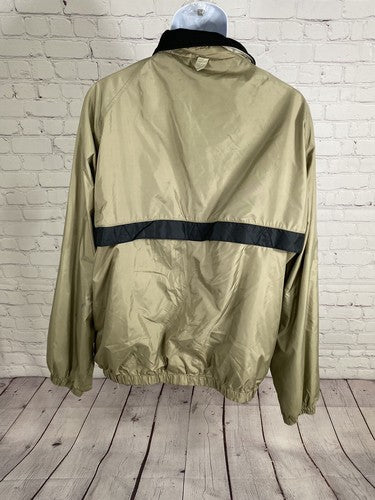 VTG Anheuser- Busch Tan Lightweight Golf Anniversary Windbreaker Jacket XXL