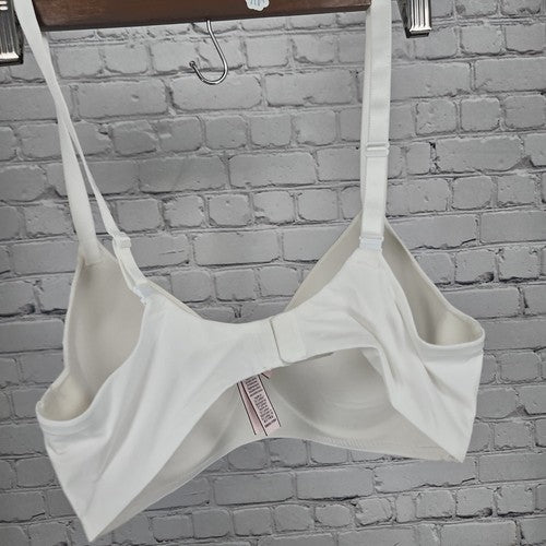 Victoria's Secret White Lightly Lined Wireless T-Shirt Bra 38DD