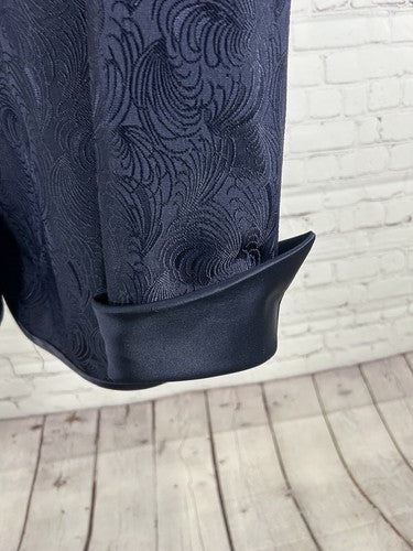 VTG Venti X Venti Textured Indigo 5 Button Blazer Women’s 8