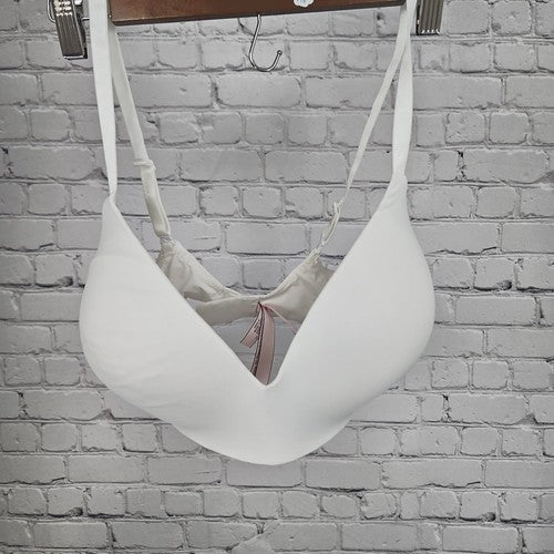 Victoria's Secret White Lightly Lined Wireless T-Shirt Bra 38DD