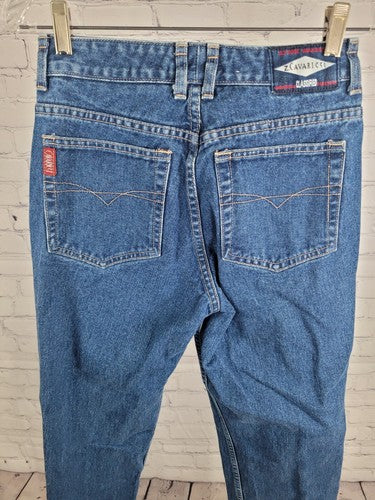 VTG Z. Cavaricci Denim Blue High Waisted Tapered Jeans Women’s Size 27 (26X32)