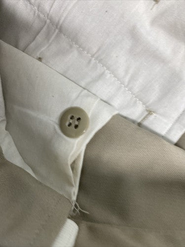 NWT Blue Generation Tan Concealed Expandable Waist Classic Chino Pants (34x36.5)