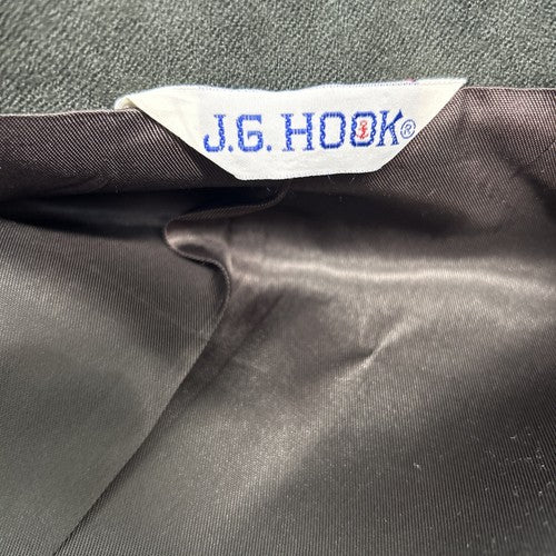 VTG JG Hook Green 100% Wool Two Button Women’s Blazer Suit Jacket Size 10