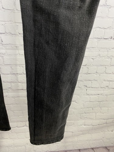 WATCH LA JEANS Black Mid Rise Black 3 Button Stretch Skinny Womens 9