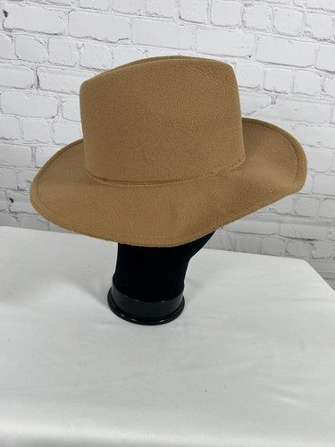 NWT Lulu’s Camel Brown Vendor Style Fedora One Size