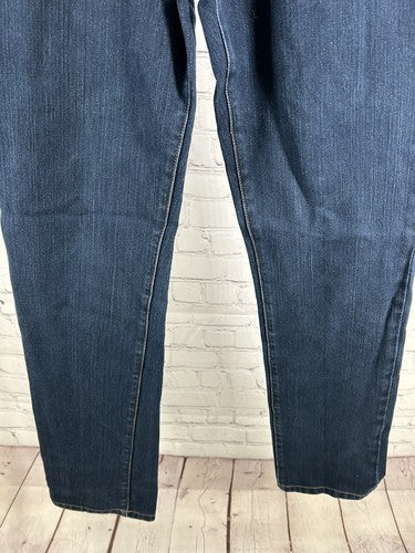 J Brand Straight Leg Mid Rise Dark Wash Denim Women’s Jeans 27 (30 x 30)